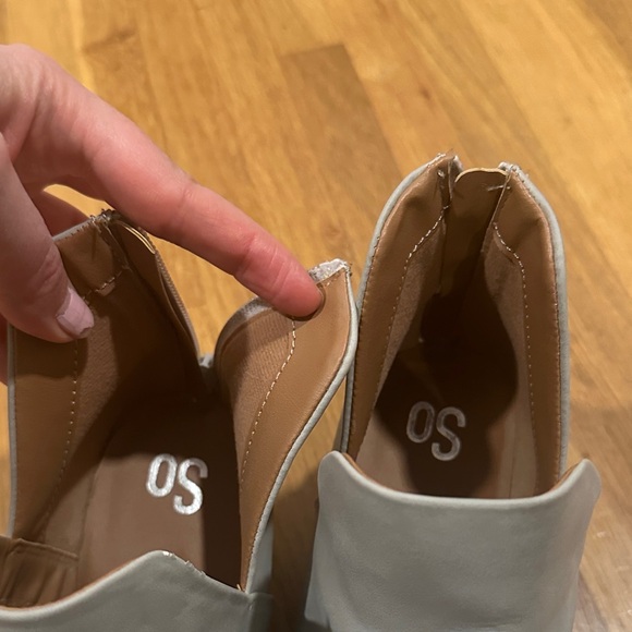SO | Women’s Stylish Gray Ankle Boots - Picture 15 of 15